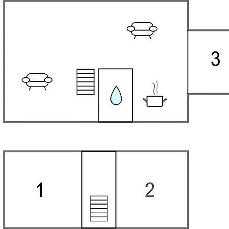 בית נופש Beautiful In With Kitchen